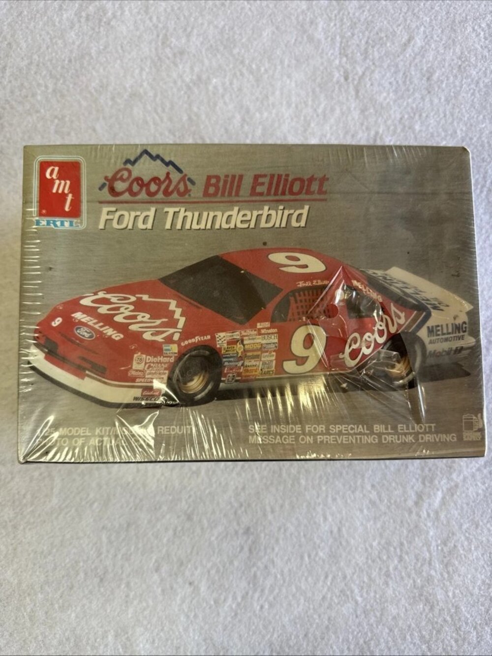 AMT ERTL Bill Elliott Coors Ford Thunderbird Model Kit #6962